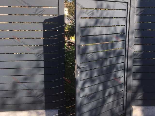 Забор жалюзи еврожалюзи