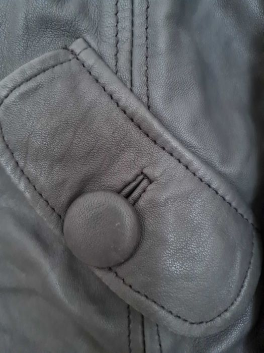 Bomber/Geaca piele cu gluga WAREHOUSE marime 38