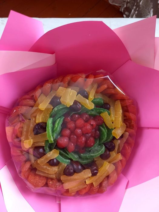 Собираю букеты из сухофруктов