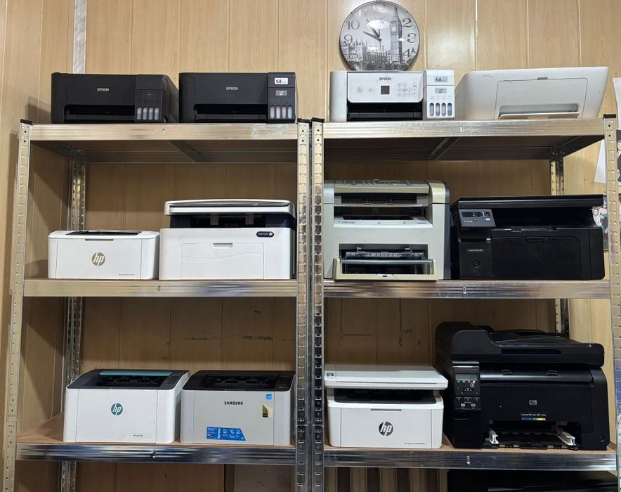 Большой выбор принтеров и МФУ, Гарантия!