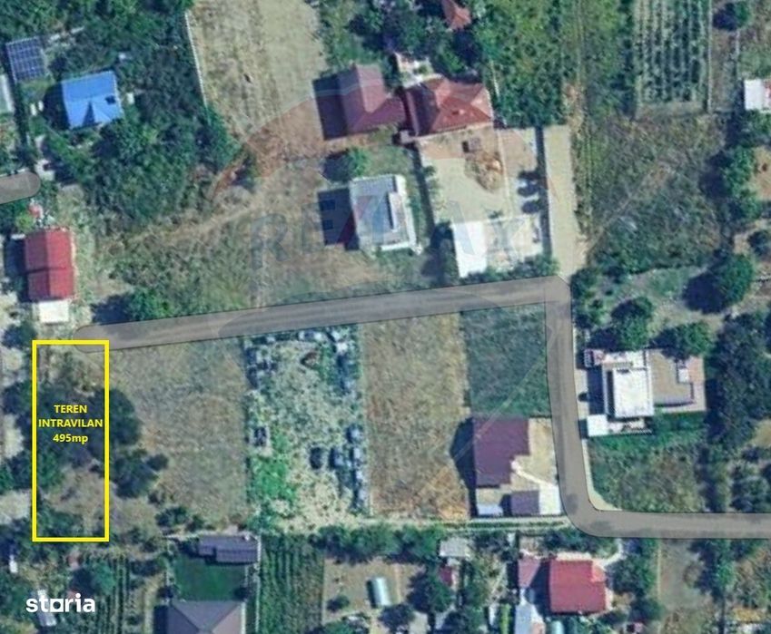Teren 495mp Campineanca / Strada Trandafirilor