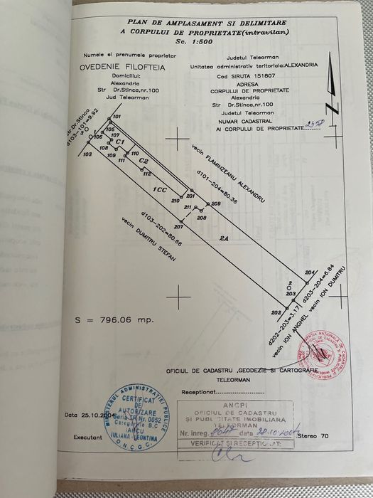 Casa de vanzare Alexandria 800 m2, str. Doctor Stanca Nr. 100