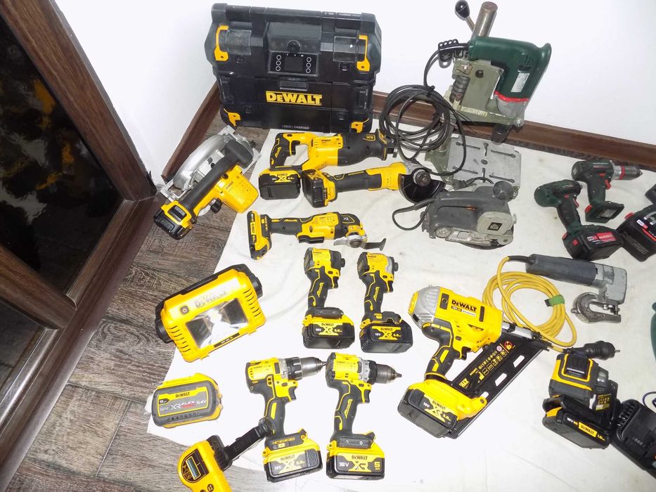 Scule  Metabo  ,  DeWalt  18V  , foarfeca de tabla TRUMPF