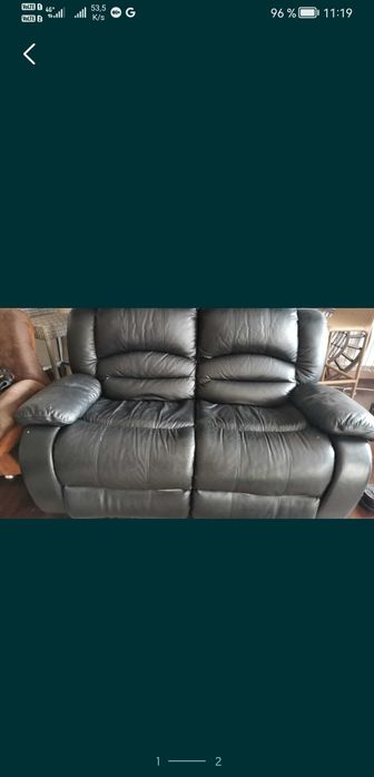 Fotoliu piele naturala recliner mobexpert