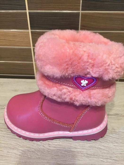 Сапожки для девочки зимние