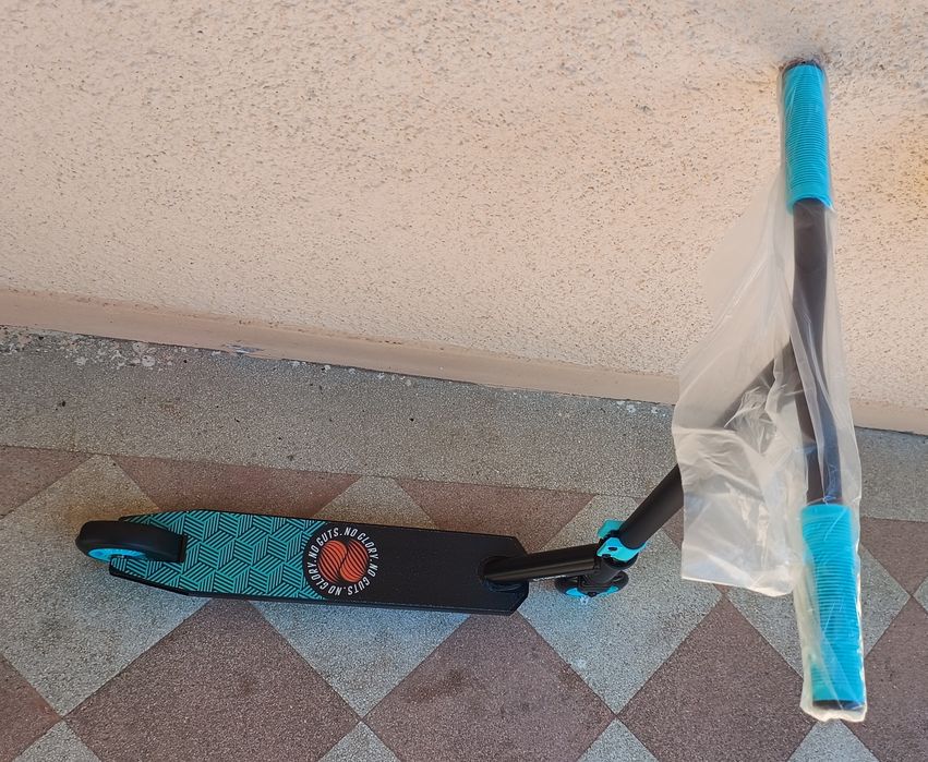 Trotineta/ freestyle/ scheme/100Kg/Roti 110mm/aluminiu/camuflaj/ armata/ army/NOU