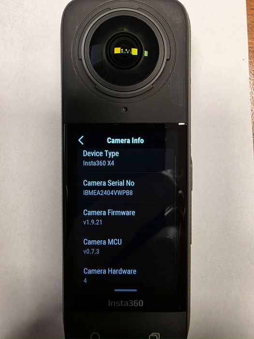 Insta360 X4, доп. батерия, зарядно, предпазен калъф, лещи ...