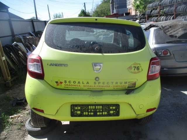Piese dezmembrez DACIA SANDERO an 2015 motor 1,2 benzina