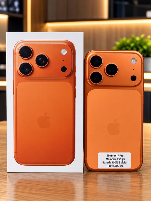 iPhone 17 Pro, Pret 5400 lei