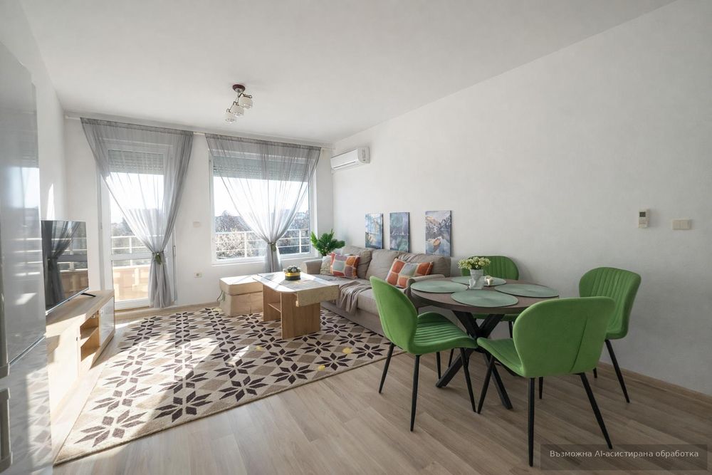 Дава се под наем Тристаен апартамент в Пловдив, Остромила - 75 кв.м за 498.27 € - Снимка #1
