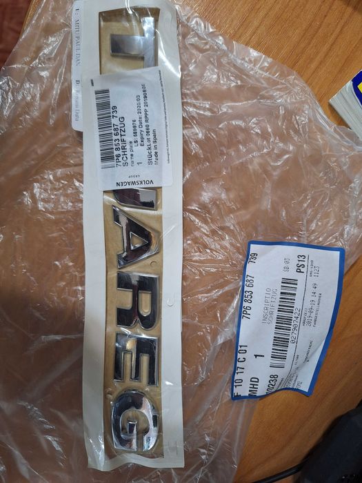 Emblema sigla Touareg 7P