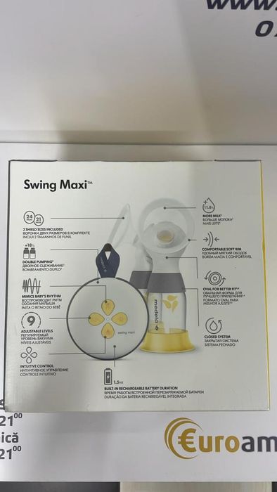 Pompa pentru san Medela Swing Maxi, Electrica -N-
