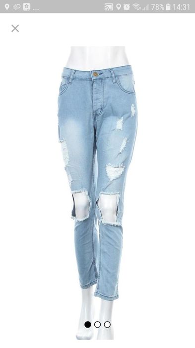 Blugi noi,elastici..L