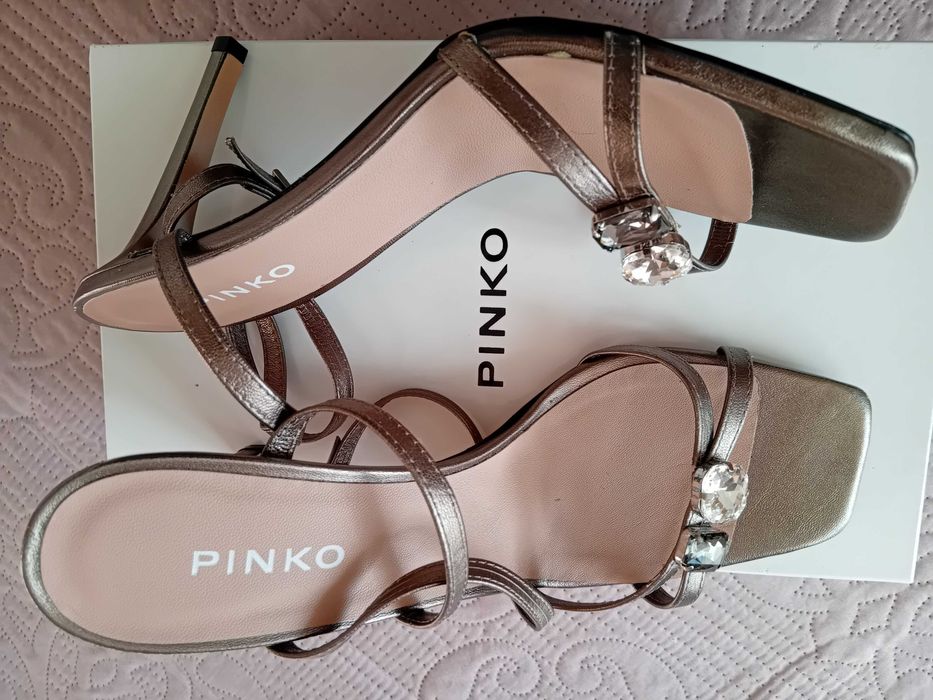 Shepherd/PINKO агнешка кожа сандали   N37 ,38,40,41