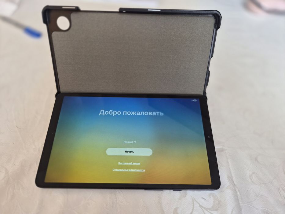 Планшет Samsung tab A9 128gb + чехол с коробкой