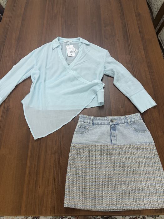 Стильный комплект за 200.000 сум! Блуза + Трендовая юбка