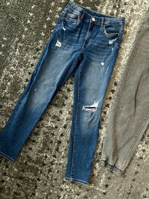 Дънки с износен ефект Zara и др. р-р 164 см.