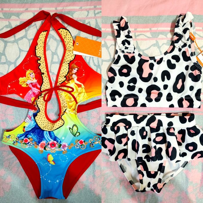 Купальник детский, рост 115-134