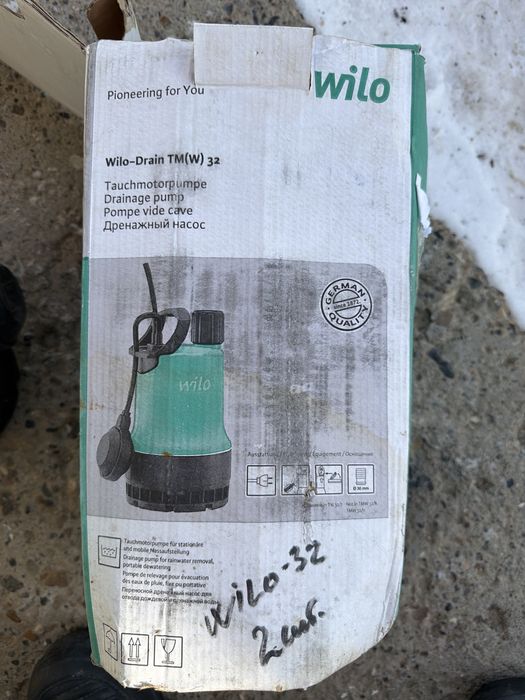 Насос Wilo-Drain TMW 32
