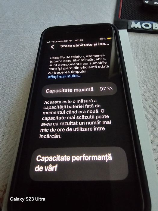 Iphone SE 3 ca nou,baterie 97%