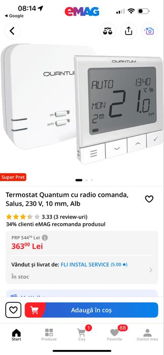 Termostat 9/10 aspect .