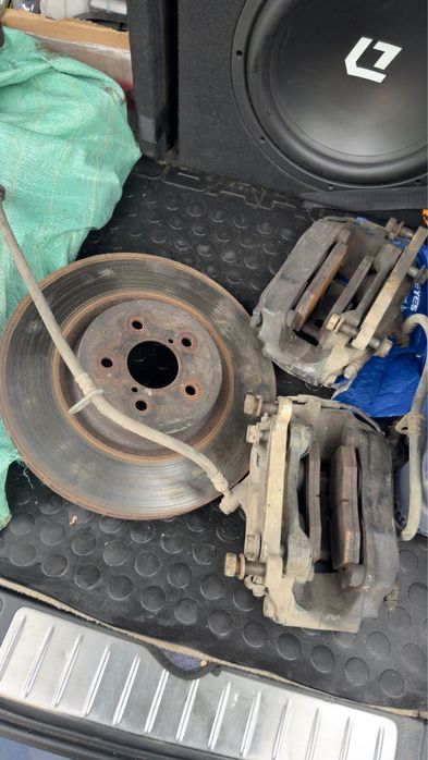 Суппорта 4х поршневые перед 2шт