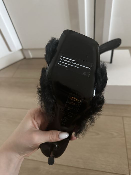 Нови обвуки BY FAR, 35 размер, естествена кожа