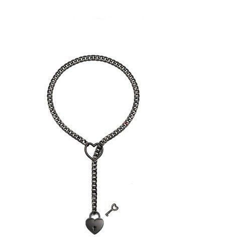 Подвеска. Сердце с замком.