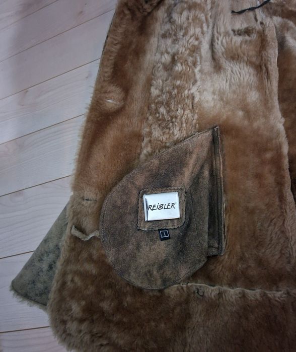 Haina blana naturala foarte fina, tip Alain Delon