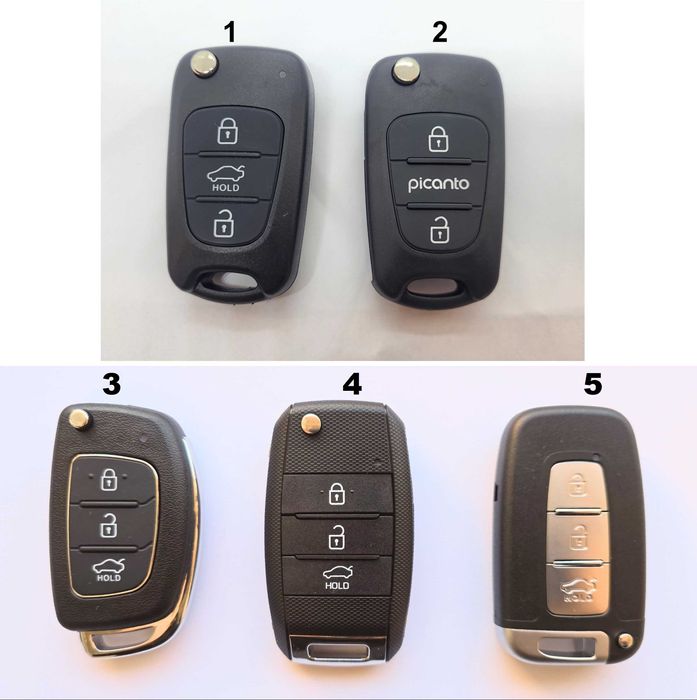 Кутийка за ключ дистанционно за Киа Хюндай