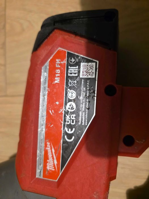 Безчетково перфоратор Milwaukee M18FH