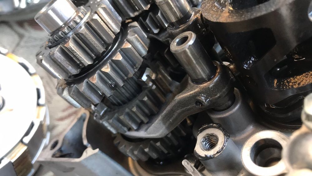 Yamaha YZF250F На Части