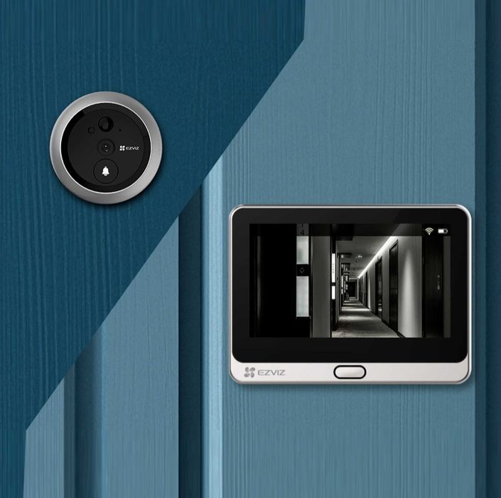 ОРИГИНАЛ! WIFI Ezviz DP2C 2MP дверной глазок / Видеоглазок / Домофон