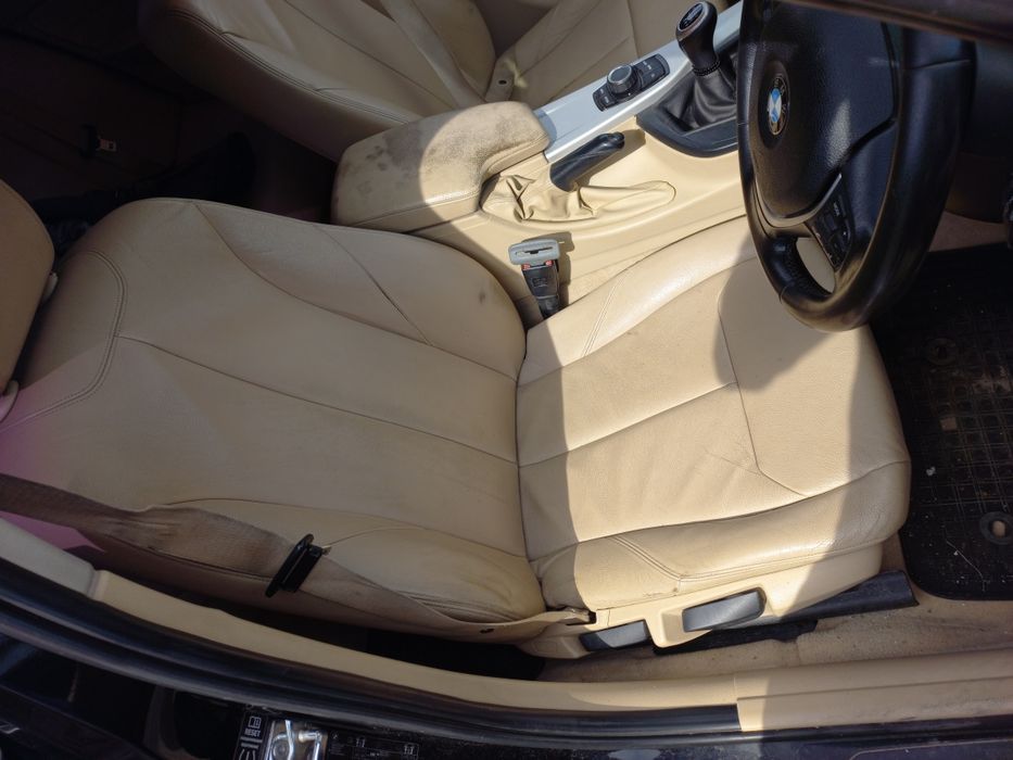Interior piele crem bmw f30