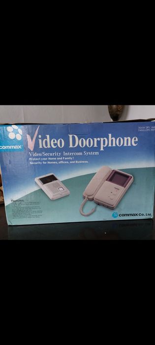 Домофон, цвет белый