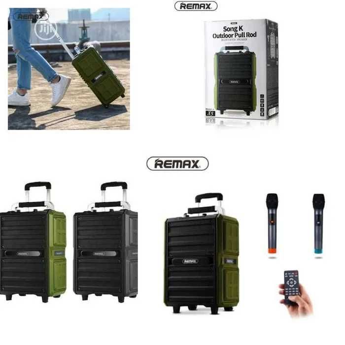 Портативная колонка REMAX Song K Outdoor Pull Rod. Есть доставка