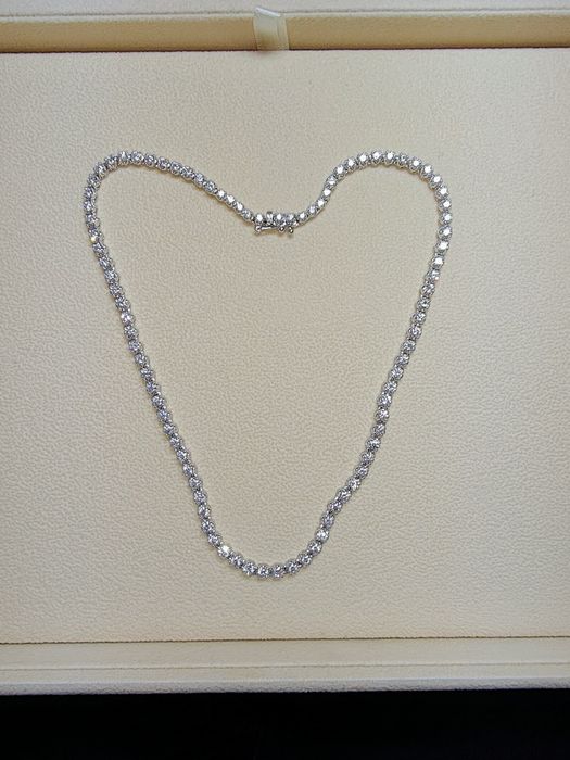 Colier Tennis Diamante 8.52 Carate