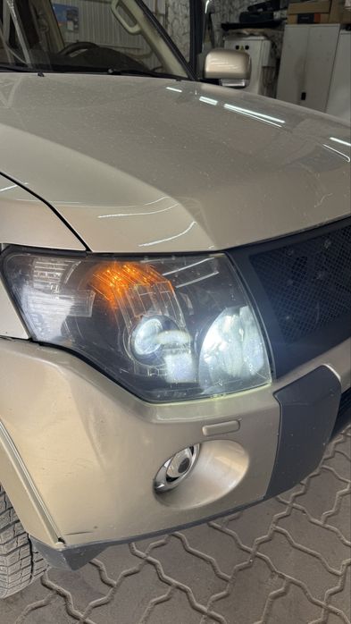Фары Pajero 4 с билэд модулями