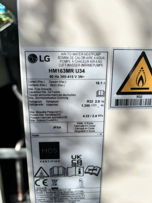 LG Therma V 16Kw НОВА термопомпа промо цена