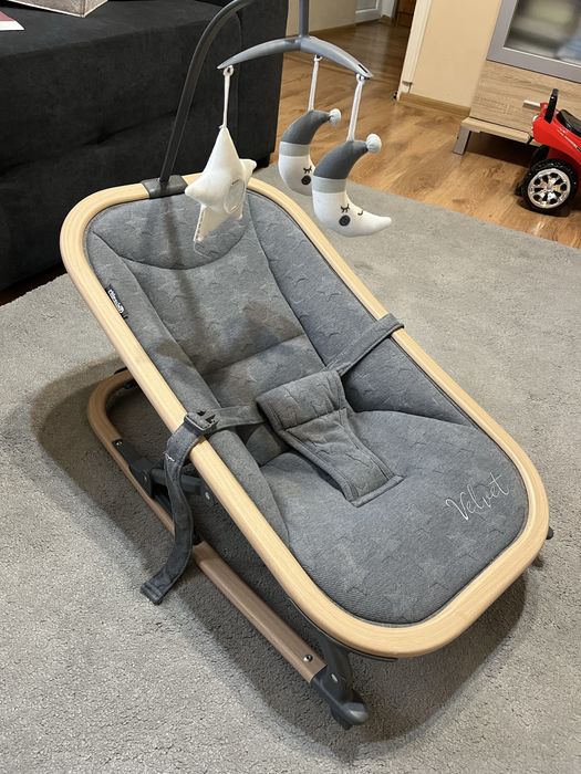 Дървен шезлонг Chipolino Velvet