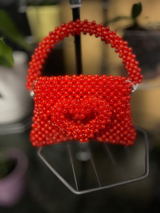 Чанта от мъниста-ръчна изработка