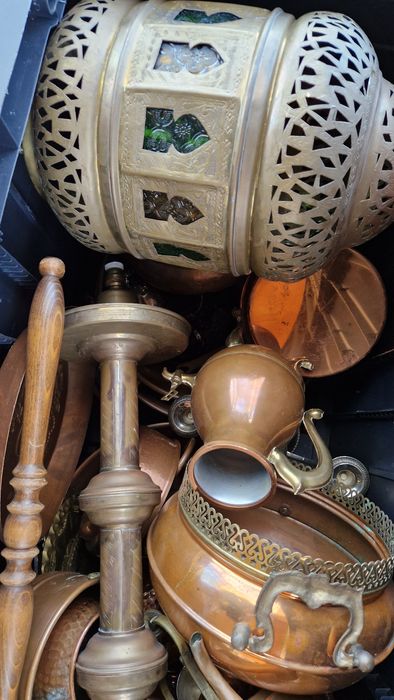 Mystery box obiecte din cupru si alamă