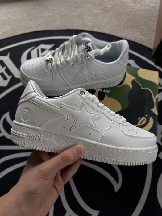Bapesta triple Black sau triple whitee