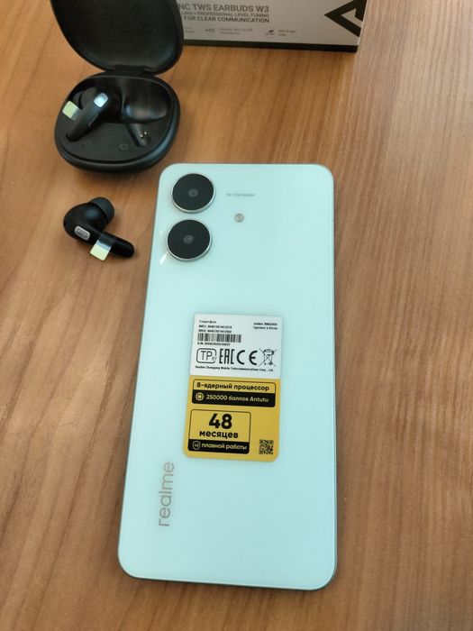 Realme Note 60x.+науш