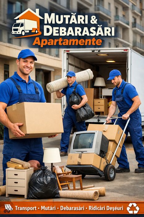 Mutari si debarasari apartamente