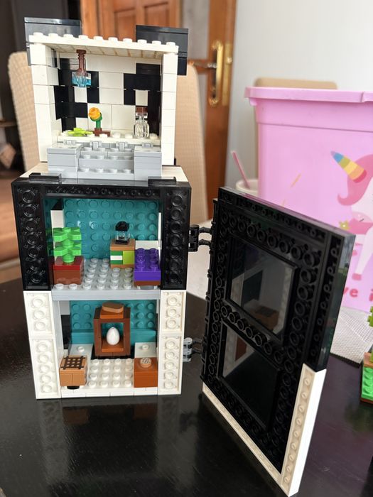 Minecraft lego Refugiul ursilor panda