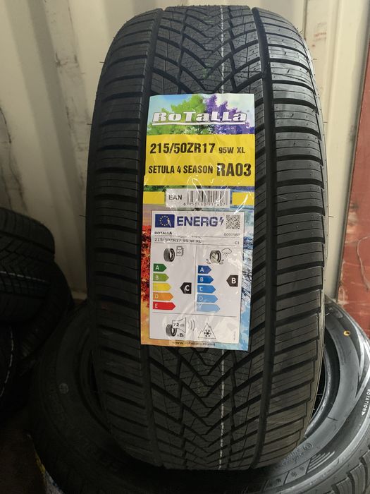 Нови всесезонни гуми ROTALLA SETULA 4 SEASON 215/50R17 95W XL БОРД