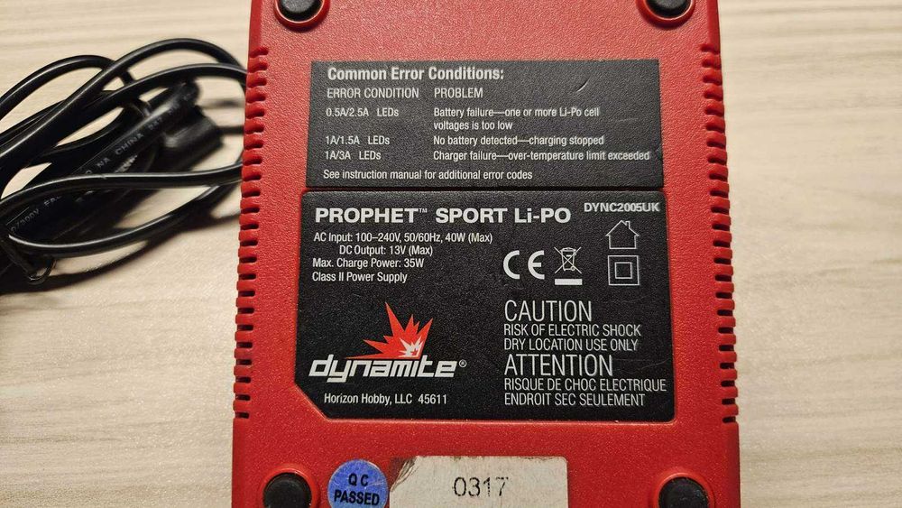 Зарядно за Li-Po батерии - 2 и 3 клекти за радиоуправляеми модели / Li-Po charger 2S 3S  35W