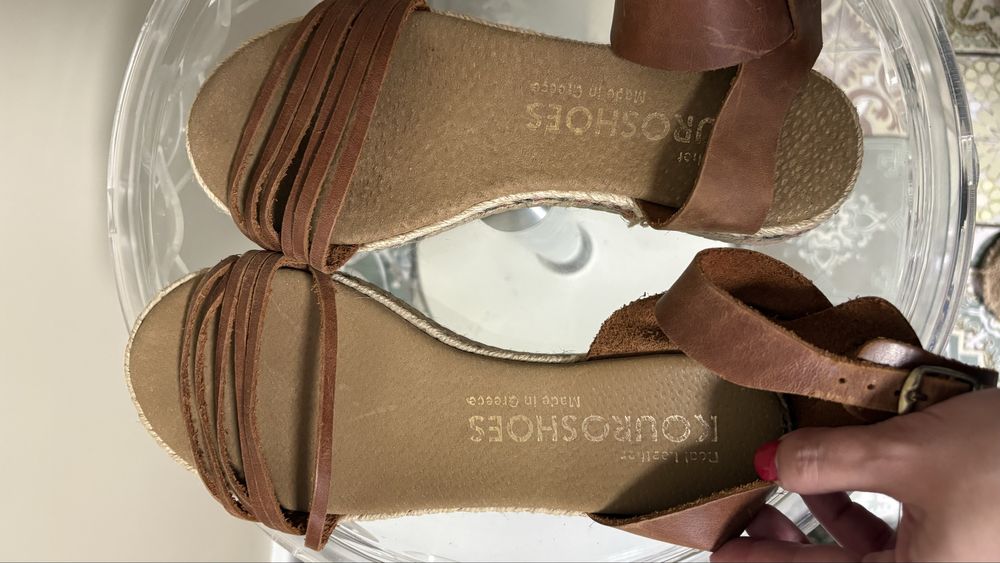 Сандали естествена кожа