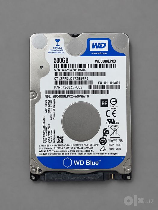 HDD 500gb WD blue original
